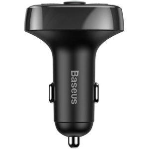 Hurtownia GSM - Transmiter FM Baseus T typ Bluetooth 2xUSB microSD černý - BSU408BLK - {ean13} - Hurt