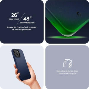 Wholesale Spigen Cyrill Kajuk Mag MagSafe Apple iPhone 15 Pro Max Navy - SPN3097 - {ean13} - Hurt