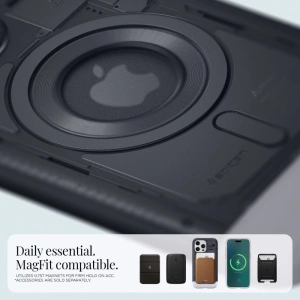 Wholesale Spigen Classic C1 Mag MagSafe Apple iPhone 15 Pro Max Graphite - SPN3098 - {ean13} - Hurt