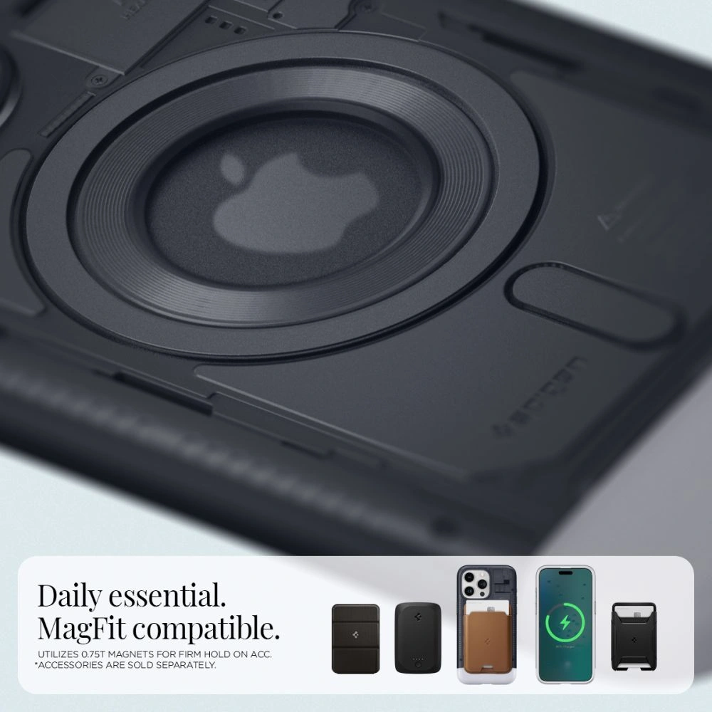 Hurtownia GSM - Etui Spigen Classic C1 Mag MagSafe Apple iPhone 15 Pro Max Graphit - SPN3098 - {ean13} - Hurt