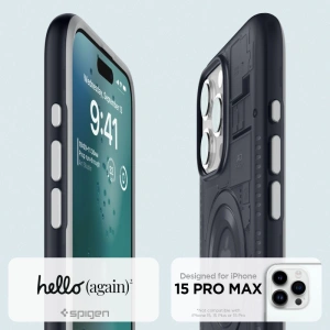 Wholesale Spigen Classic C1 Mag MagSafe Apple iPhone 15 Pro Max Graphite - SPN3098 - {ean13} - Hurt