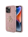 Hurtownia GSM - Etui Guess GUHCP15LHG4SGP Apple iPhone 15 Pro hardcase Glitter Script Big 4G růžový/pink - GUE2949 - {ean13} - Hurt