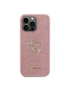 Hurtownia GSM - Etui Guess GUHCP15LHG4SGP Apple iPhone 15 Pro hardcase Glitter Script Big 4G růžový/pink - GUE2949 - {ean13} - Hurt