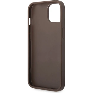 Hurtownia GSM - Etui Guess GUHCP15MG4GFBR Apple iPhone 15 Plus / 14 Plus tvrdý kryt 4G Metal Gold Logo hnědý/brown - GUE2951 - {ean13} - Hurt