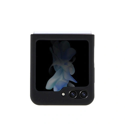 Etui Karl Lagerfeld KLHCZF5SNIKBCK Samsung Galaxy Z Flip5 hardcase Silicone Ikonik czarny/black