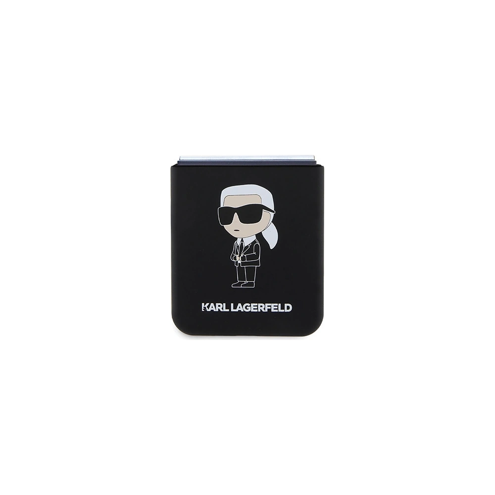 Hurtownia GSM - Etui Karl Lagerfeld KLHCZF5SNIKBCK Samsung Galaxy Z Flip5 hardcase Silicone Ikonik černý/black - KLD1713 - {ean13} - Hurt