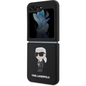 Hurtownia GSM - Case Karl Lagerfeld KLHCZF5SNIKBCK Samsung Galaxy Z Flip5 Hardcase Silikon Ikonik schwarz/black - KLD1713 - {ean13} - Hurt