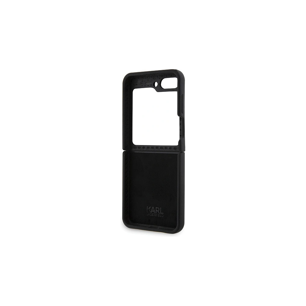 Hurtownia GSM - Etui Karl Lagerfeld KLHCZF5SNIKBCK Samsung Galaxy Z Flip5 hardcase Silicone Ikonik černý/black - KLD1713 - {ean13} - Hurt
