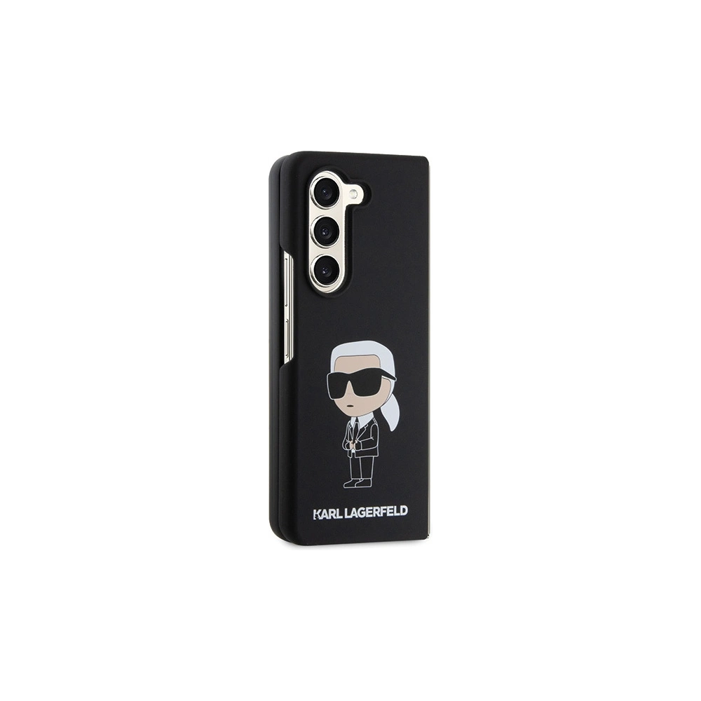 Hurtownia GSM - Etui Karl Lagerfeld KLHCZFD5SNIKBCK Samsung Galaxy Z Fold5 kemény tok Szilikon Ikonik fekete/black - KLD1714 - {ean13} - Hurt