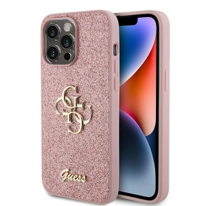 Hurtownia GSM - Etui Guess GUHCP15XHG4SGP Apple iPhone 15 Pro Max hardcase Glitter Script Big 4G różowy/pink - GUE2952 - {ean13} - Hurt