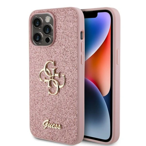 Hurtownia Guess - 3666339147679 - GUE2952 - Etui Guess GUHCP15XHG4SGP Apple iPhone 15 Pro Max hardcase Glitter Script Big 4G różowy/pink - B2B homescreen