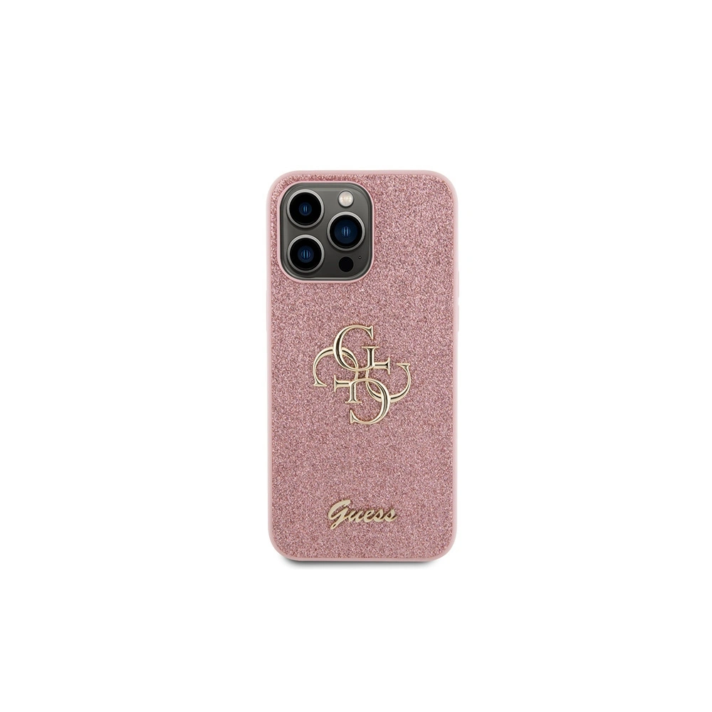 Hurtownia GSM - Etui Guess GUHCP15XHG4SGP Apple iPhone 15 Pro Max hardcase Glitter Script Big 4G růžový/pink - GUE2952 - {ean13} - Hurt