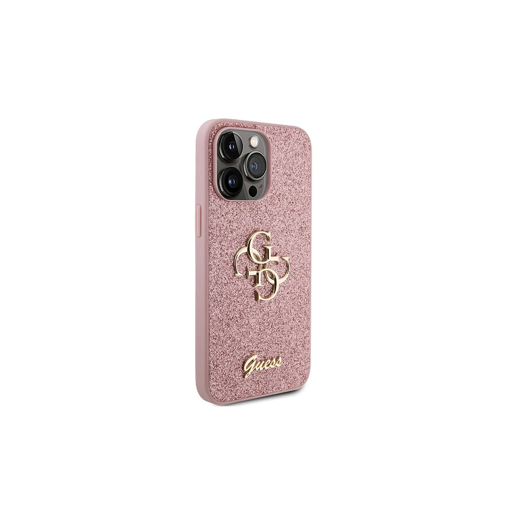 Hurtownia GSM - Etui Guess GUHCP15XHG4SGP Apple iPhone 15 Pro Max hardcase Glitter Script Big 4G růžový/pink - GUE2952 - {ean13} - Hurt
