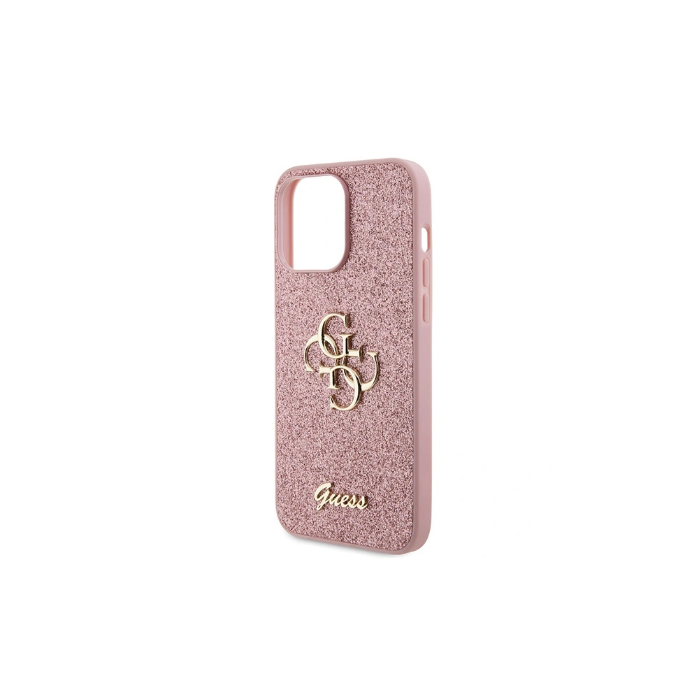 Hurtownia GSM - Etui Guess GUHCP15XHG4SGP Apple iPhone 15 Pro Max hardcase Glitter Script Big 4G růžový/pink - GUE2952 - {ean13} - Hurt