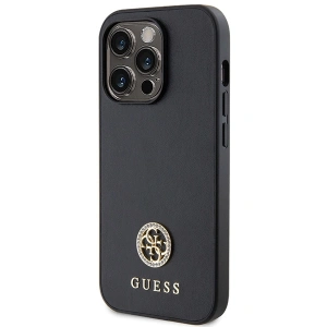 Hurtownia GSM - Case Guess GUHCP15XPS4DGPK Apple iPhone 15 Pro Max Hardcase Strass Metall-Logo schwarz/black - GUE2953 - {ean13} - Hurt
