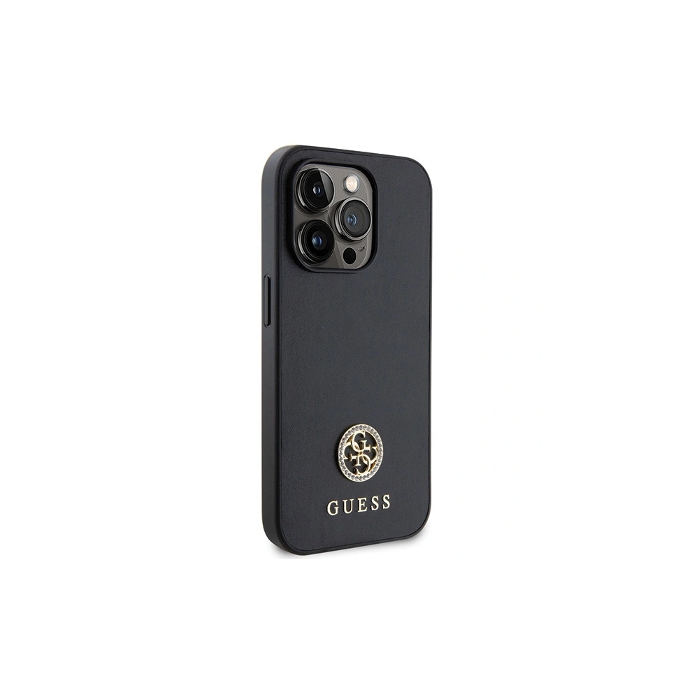 Hurtownia GSM - Etui Guess GUHCP15XPS4DGPK Apple iPhone 15 Pro Max hardcase Strass Metal Logo negru/black - GUE2953 - {ean13} - Hurt