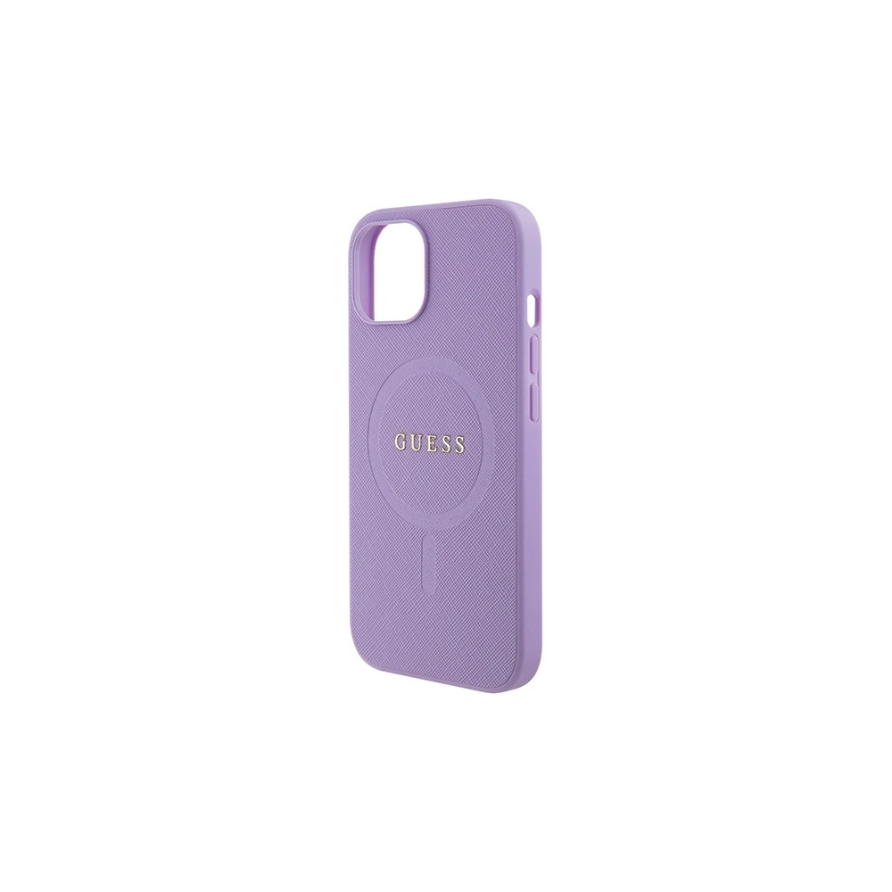 Wholesale Guess GUHMP15SPSAHMCU Apple iPhone 15 hardcase Saffiano MagSafe purple - GUE2954 - {ean13} - Hurt