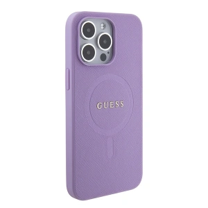 Hurtownia GSM - Etui Guess GUHMP15XPSAHMCU Apple iPhone 15 Pro Max hardcase Saffiano MagSafe violet/purple - GUE2955 - {ean13} - Hurt
