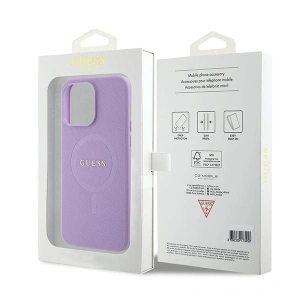 Hurtownia GSM - Etui Guess GUHMP15XPSAHMCU Apple iPhone 15 Pro Max hardcase Saffiano MagSafe violet/purple - GUE2955 - {ean13} - Hurt
