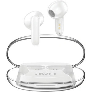 Hurtownia GSM - Sluchátka TWS AWEI T85 ENC Bluetooth 5.3 + dokovací stanice bílá/bílá - AWEI165 - {ean13} - Hurt
