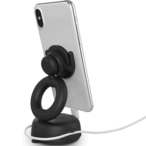 Uchwyt samochodowy na kokpit / przednią szybę POPSOCKETS PopMount Car Dash & Windowshield czarny/black