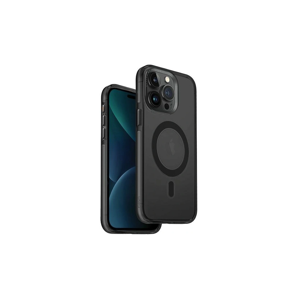 Hurtownia GSM - Etui UNIQ Calio Apple iPhone 15 Pro MagClick Charging szary/smoked grey - UNIQ996 - {ean13} - Hurt