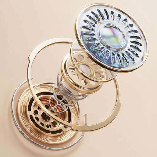 Słuchawki TWS AWEI T85 ENC Bluetooth 5.3 + stacja dokująca różowy/pink