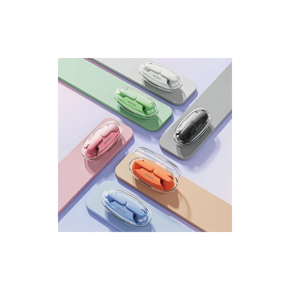 Hurtownia GSM - AWEI T85 ENC TWS fülhallgató Bluetooth 5.3 + dokkoló állomás rózsaszín/pink - AWEI169 - {ean13} - Hurt