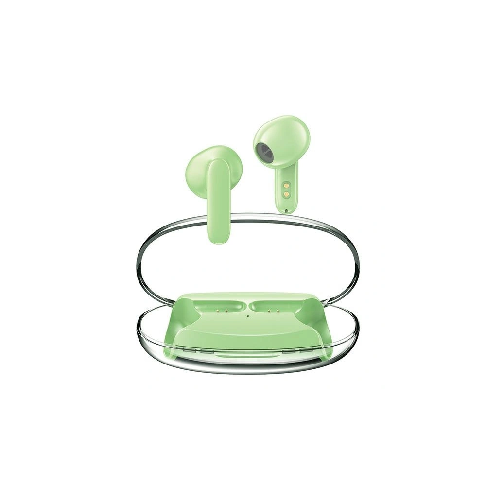 Hurtownia GSM - Căști TWS AWEI T85 ENC Bluetooth 5.3 + stație de încărcare verde/green - AWEI170 - {ean13} - Hurt