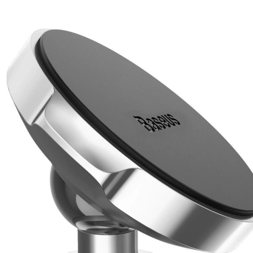 Magnetyczny uchwyt samochodowy do deski rozdzielczej Baseus - srebrny