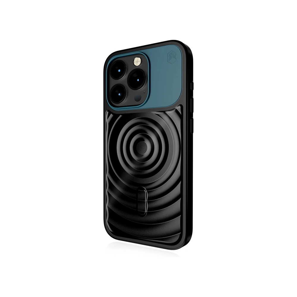 Hurtownia GSM - Etui STM Reawaken Ripple MagSafe Apple iPhone 15 Pro (Fekete / Atlanti) - STM49 - {ean13} - Hurt