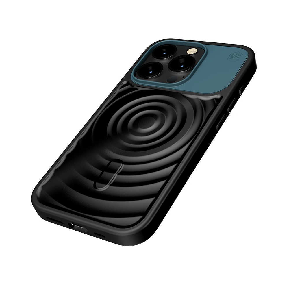 Hurtownia GSM - Etui STM Reawaken Ripple MagSafe Apple iPhone 15 Pro Max (Černá / Atlantik) - STM51 - {ean13} - Hurt