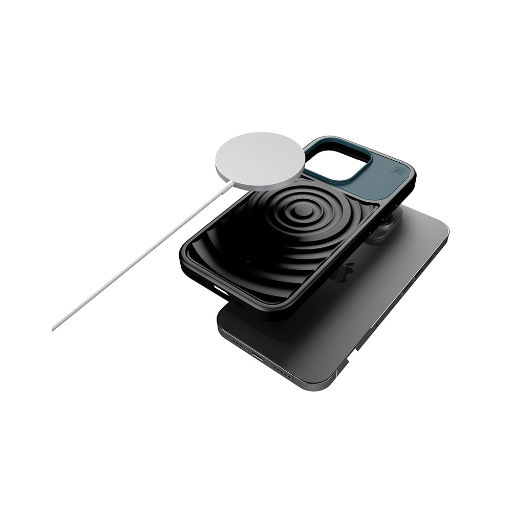 Hurtownia GSM - Etui STM Reawaken Ripple MagSafe Apple iPhone 15 Pro Max (Černá / Atlantik) - STM51 - {ean13} - Hurt