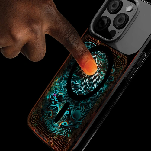 Etui STM Reveal Warm MagSafe Apple iPhone 15 Pro (Black Realm)