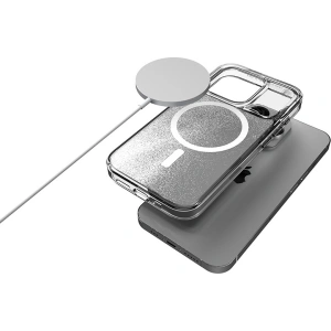 Wholesale STM Relax Sand MagSafe Apple iPhone 15 (Clear / White) - STM55 - {ean13} - Hurt