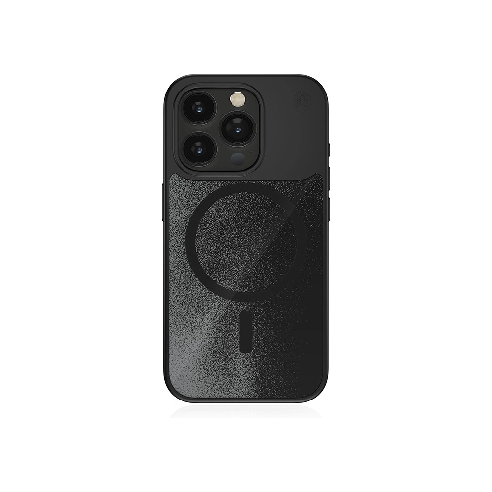 Hurtownia GSM - Etui STM Relax Sand MagSafe Apple iPhone 15 (Černá / Šedá) - STM56 - {ean13} - Hurt