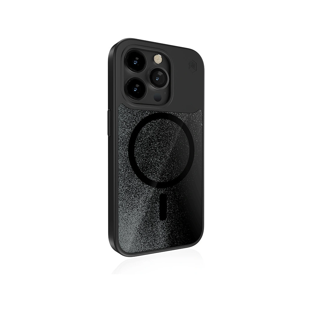 Hurtownia GSM - Case STM Relax Sand MagSafe Apple iPhone 15 Pro Max (Schwarz / Grau) - STM60 - {ean13} - Hurt