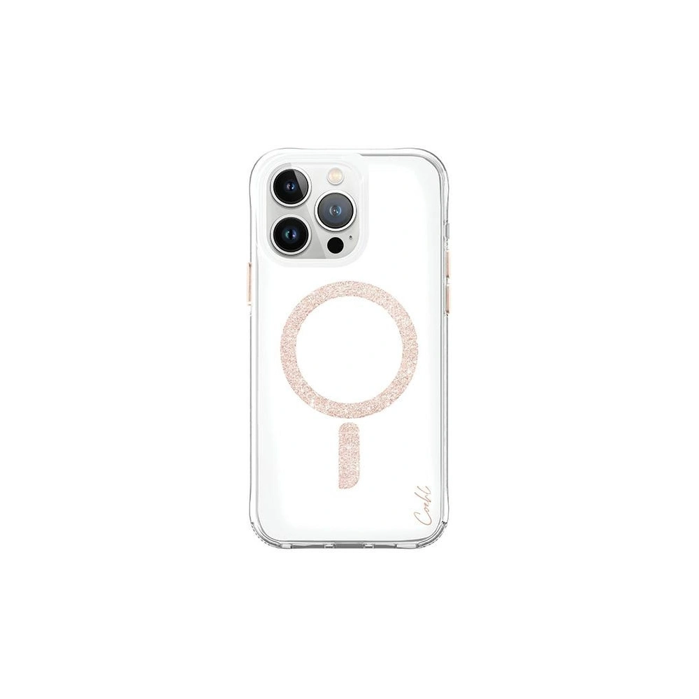 Hurtownia GSM - Etui UNIQ Coehl Glace Apple iPhone 15 Pro Magnetic Charging różowo-złoty/rose gold - UNIQ1007 - {ean13} - Hurt