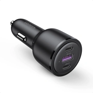 Hurtownia GSM - Ładowarka samochodowa UGREEN CD239 1xUSB-A / 2xUSB-C 69W 5A PD QC czarna - UGR1709 - {ean13} - Hurt
