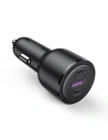Ładowarka samochodowa UGREEN CD239 1xUSB-A / 2xUSB-C 69W 5A PD QC czarna