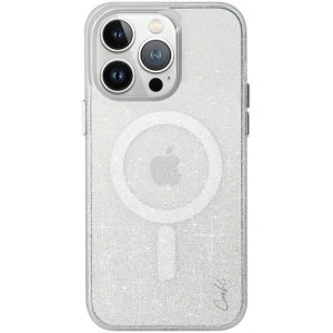 Etui UNIQ Coehl Lumino Apple iPhone 15 Pro Max Magnetic Charging stříbrný/sparkling silver
