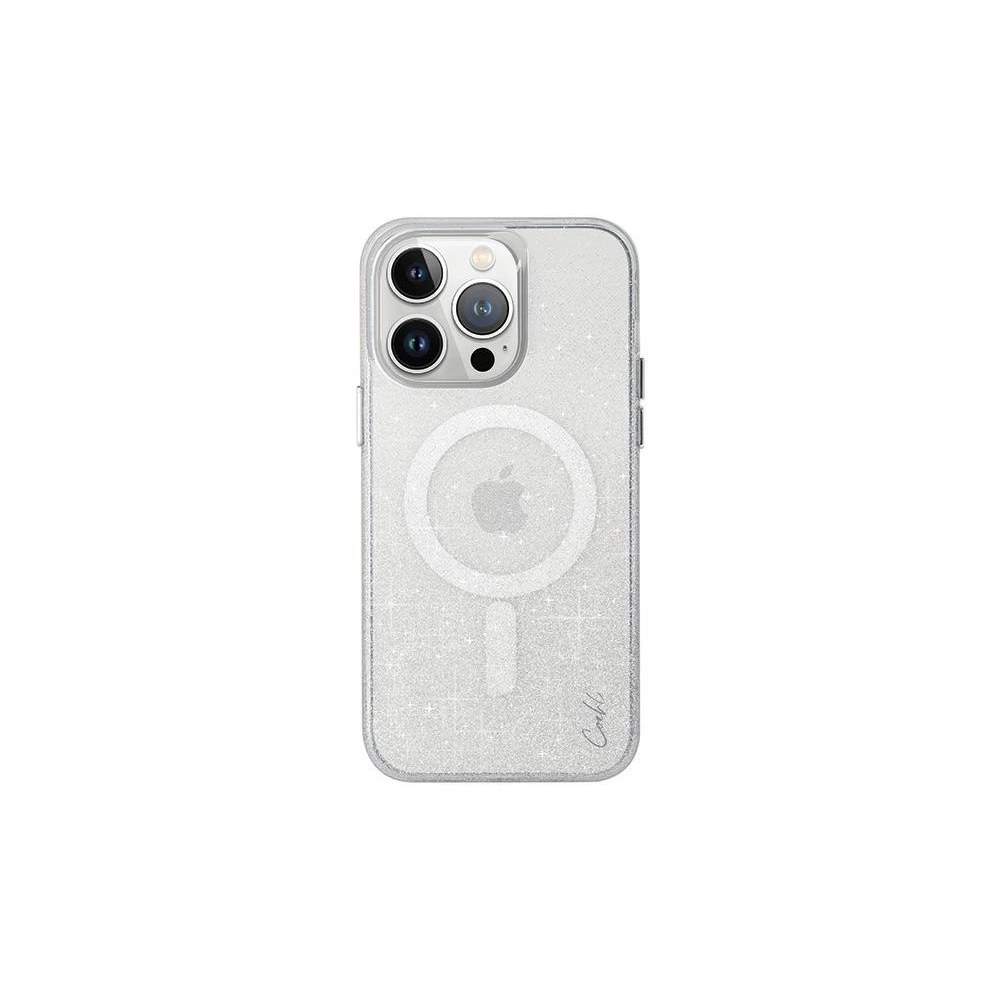 Hurtownia GSM - Etui UNIQ Coehl Lumino Apple iPhone 15 Pro Max Magnetic Charging stříbrný/sparkling silver - UNIQ1015 - {ean13} - Hurt