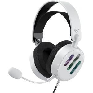 Wholesale Havit GAMENOTE H2038U RGB USB-A gaming headphones (white) - HVT221 - {ean13} - Hurt