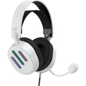 Wholesale Havit GAMENOTE H2038U RGB USB-A gaming headphones (white) - HVT221 - {ean13} - Hurt