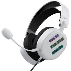 Wholesale Havit GAMENOTE H2038U RGB USB-A gaming headphones (white) - HVT221 - {ean13} - Hurt