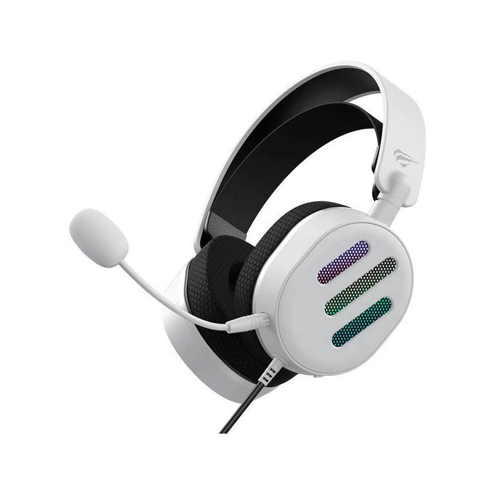 Hurtownia GSM - Játékfülhallgató Havit GAMENOTE H2038U RGB USB-A (fehér) - HVT221 - {ean13} - Hurt