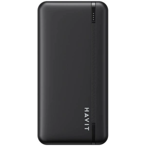 Wholesale Powerbank HAVIT PB92 20000 mAh, 2x USB-A, 1x USB-C, PD (black) - HVT222 - {ean13} - Hurt