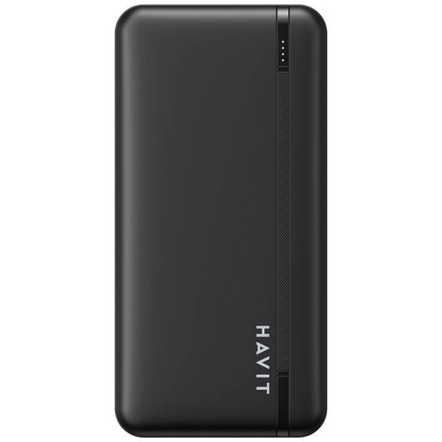 Havit Distributor - 6950676216585 - HVT222 - Powerbank HAVIT PB92 20000 mAh, 2x USB-A, 1x USB-C, PD (black) - B2B homescreen