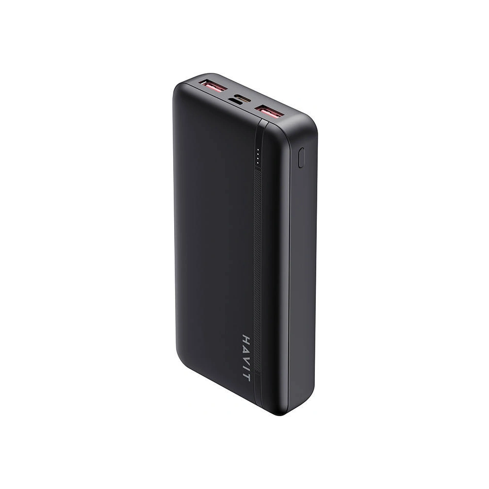 Hurtownia GSM - HAVIT PB92 20000 mAh teljesítménybank, 2x USB-A, 1x USB-C, PD (fekete) - HVT222 - {ean13} - Hurt