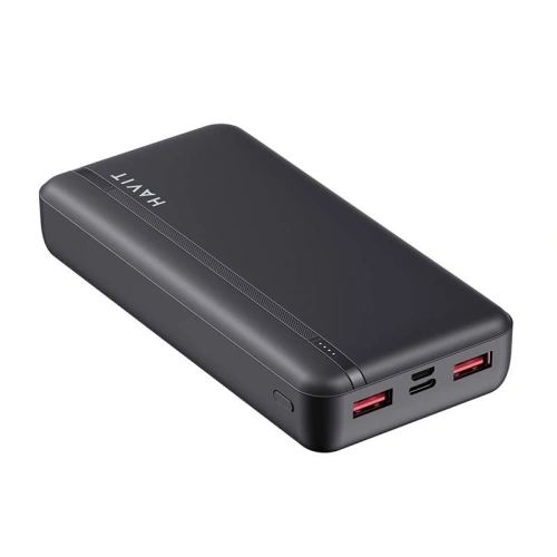 Powerbank HAVIT PB92 20000 mAh, 2x USB-A, 1x USB-C, PD (czarny)